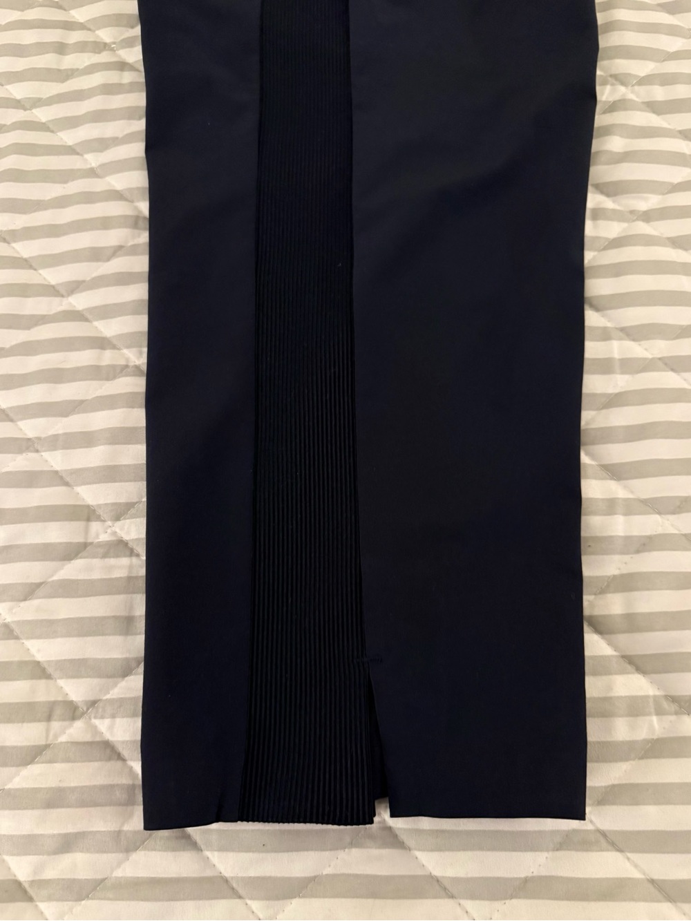 Athleta Brooklyn Ankle Pants Women's 12 Black Stretch Pockets EUC Side Panel - Picture 7 of 11